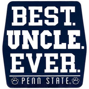 vinyl decal Best Uncle Ever Penn State